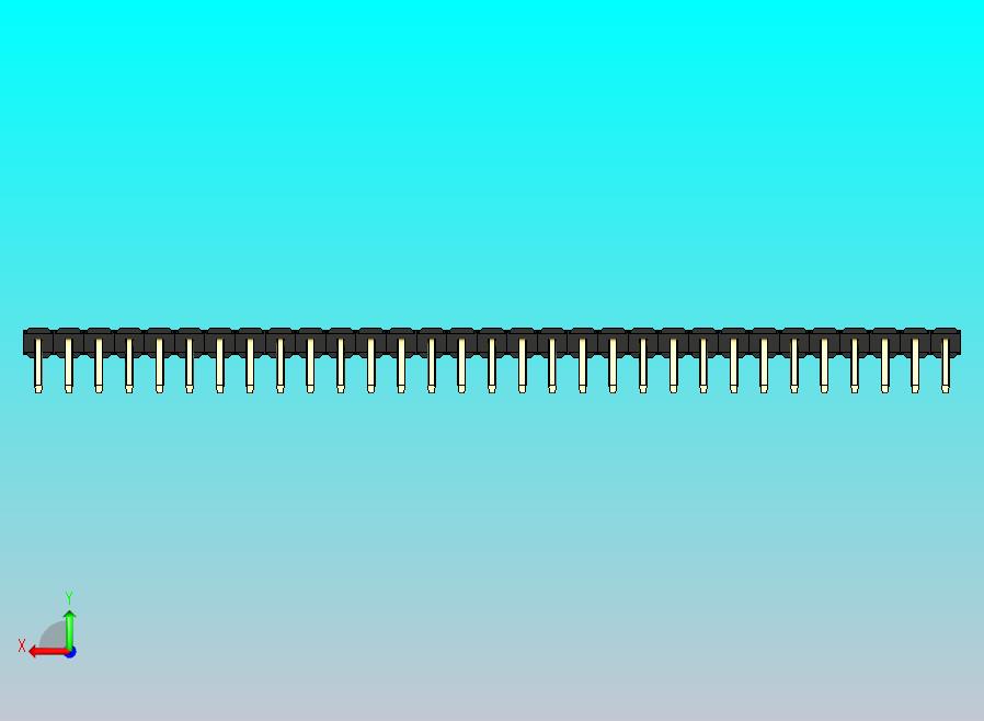 DS1022彩色排针 黑色 1x31p 100mil 类型D 版本1.0.zip