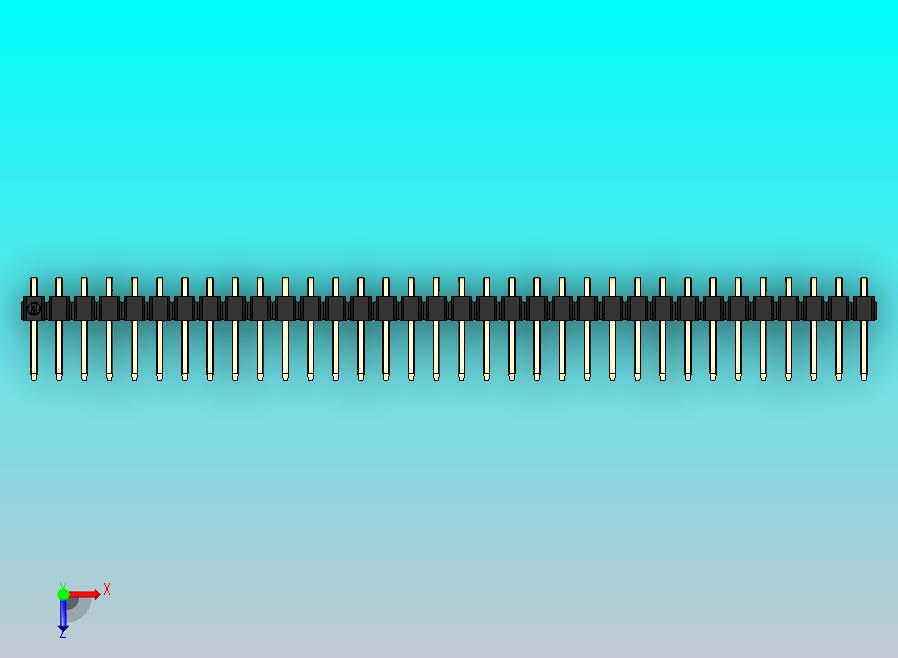 DS1022彩色排针 黑色 1x34p 100mil 类型D 版本1.0.zip