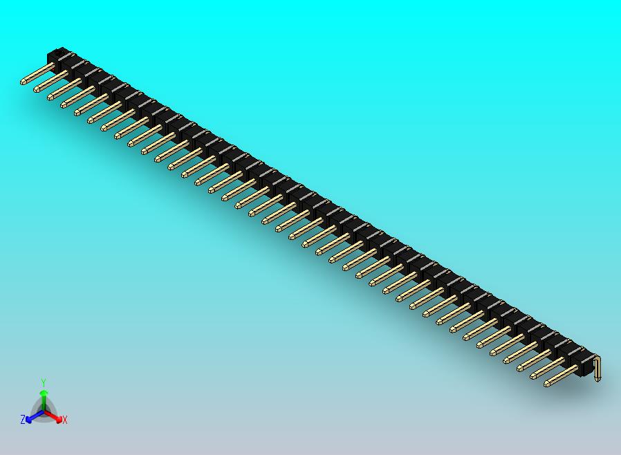 DS1022彩色排针 黑色 1x40p 100mil 类型D 版本1.0.zip