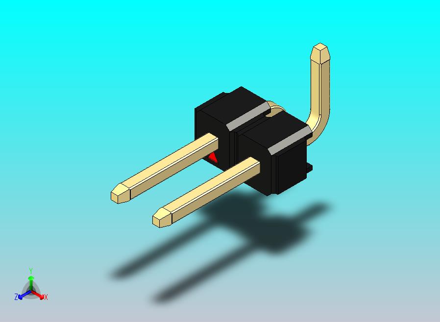 DS1022彩色排针 黑色 02P 100mil 类型 SMT R2 版本1.0.zip
