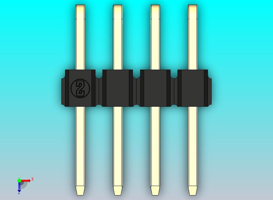 DS1022彩色排针 黑色 2x04p 100mil 类型D 版本1.0.zip
