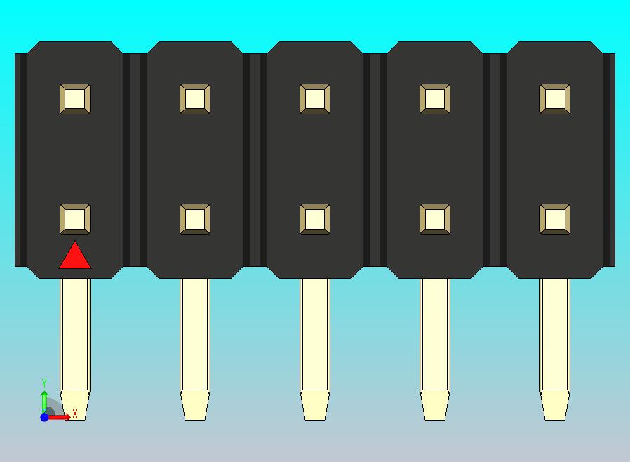 DS1022彩色排针 黑色 2x05p 100mil 类型D 版本1.0.zip