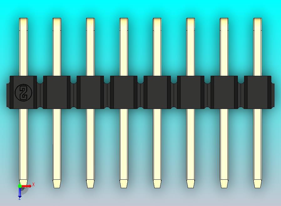 DS1022彩色排针 黑色 2x08p 100mil 类型D 版本1.0.zip