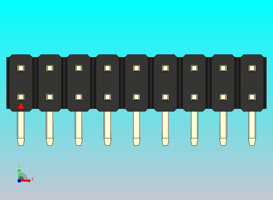 DS1022彩色排针 黑色 2x09p 100mil 类型D 版本1.0.zip