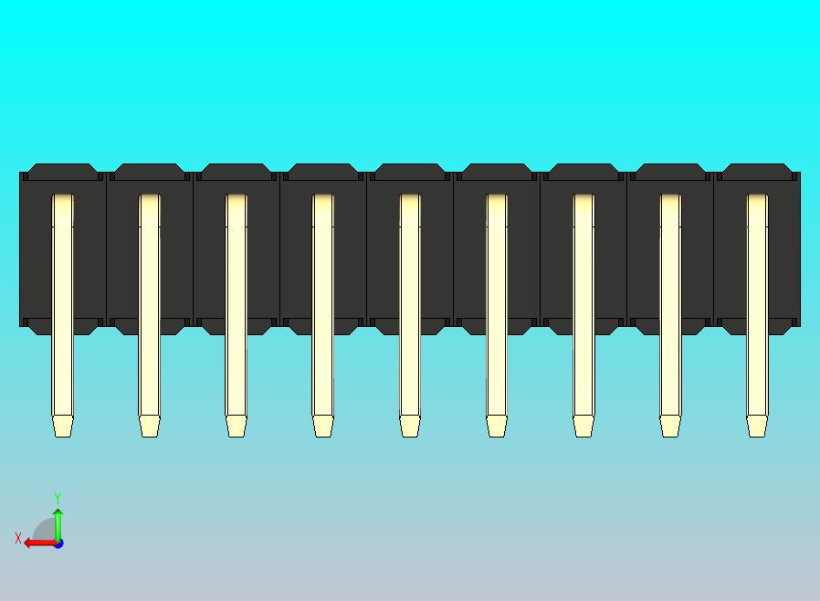 DS1022彩色排针 黑色 2x09p 100mil 类型D 版本1.0.zip