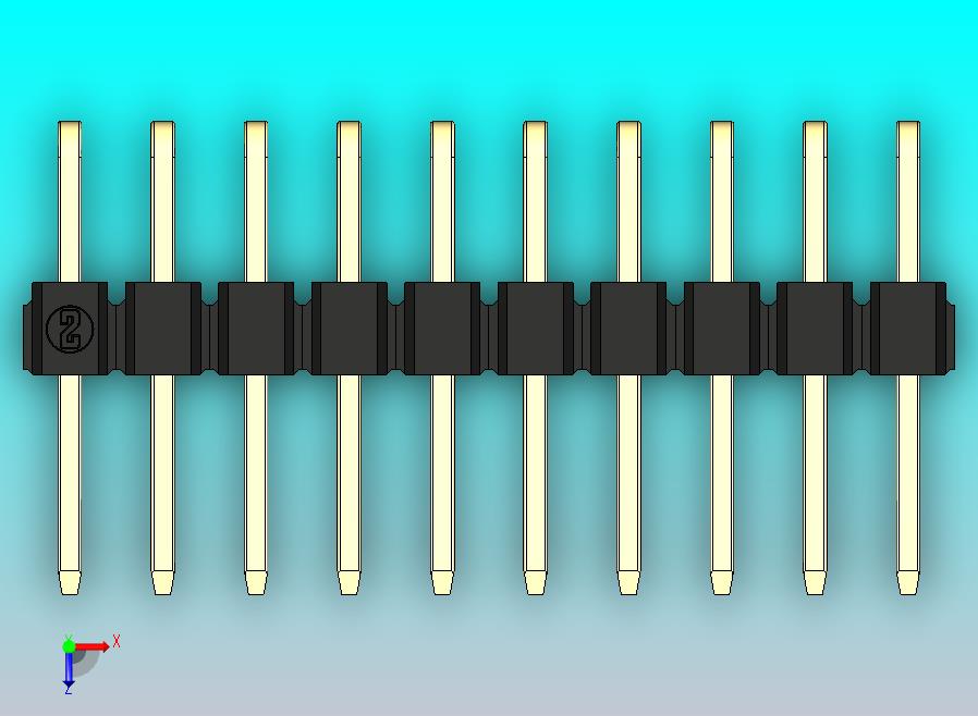 DS1022彩色排针 黑色 2x10p 100mil 类型D 版本1.0.zip