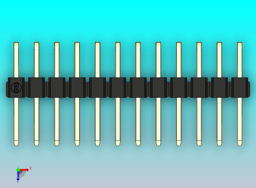 DS1022彩色排针 黑色 2x12p 100mil 类型D 版本1.0.zip