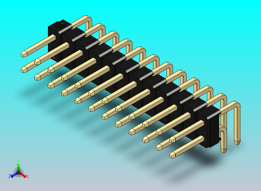 DS1022彩色排针 黑色 2x12p 100mil 类型D 版本1.0.zip