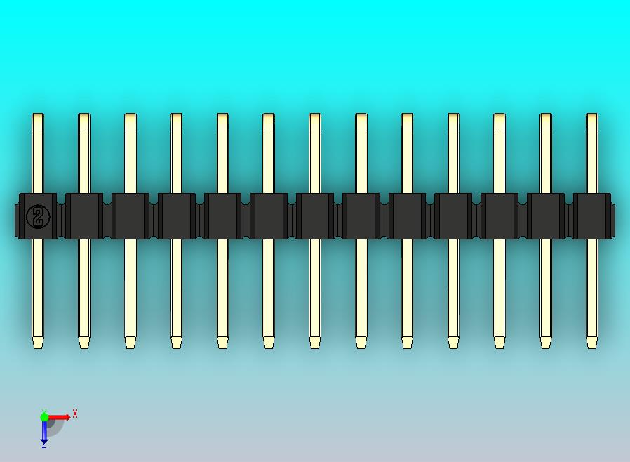 DS1022彩色排针 黑色 2x13p 100mil 类型D 版本1.0.zip