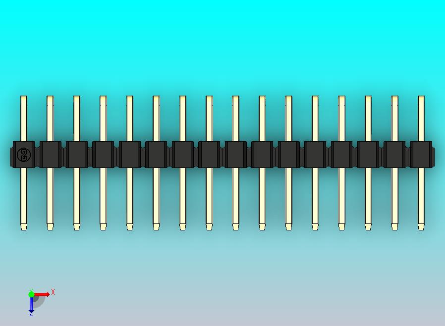 DS1022彩色排针 黑色 2x16P 100mil 类型D 版本1.0.zip