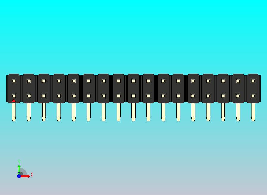 DS1022彩色排针 黑色 2x17p 100mil 类型D 版本1.0.zip