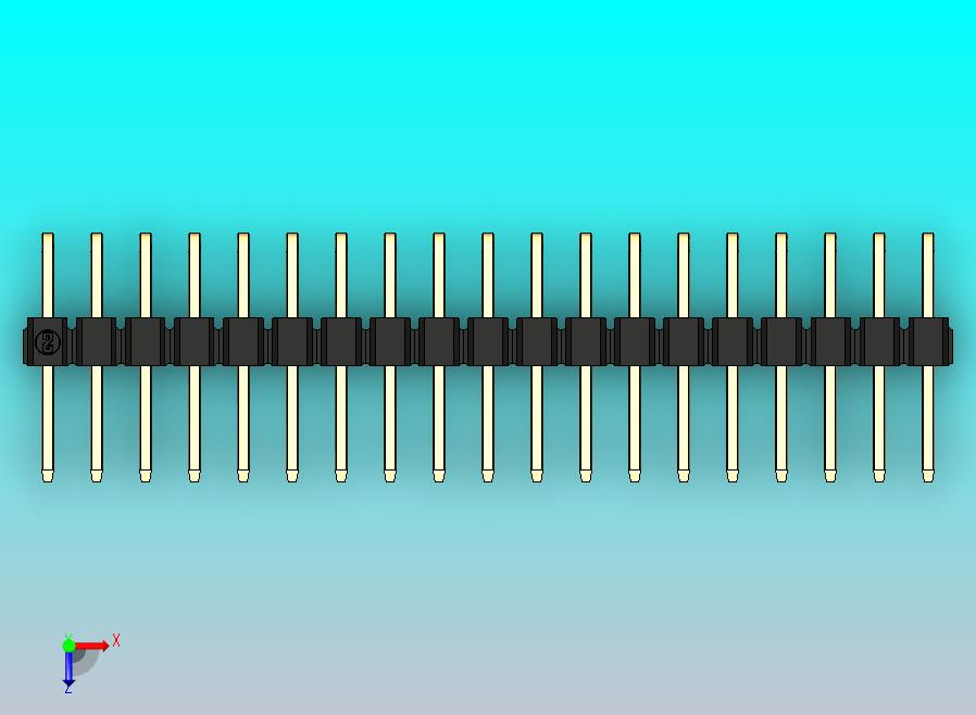 DS1022彩色排针 黑色 2x19p 100mil 类型D 版本1.0.zip