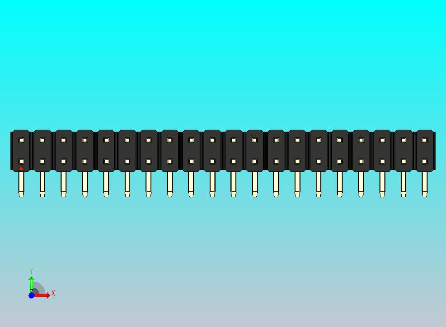 DS1022彩色排针 黑色 2x20p 100mil 类型D 版本1.0.zip