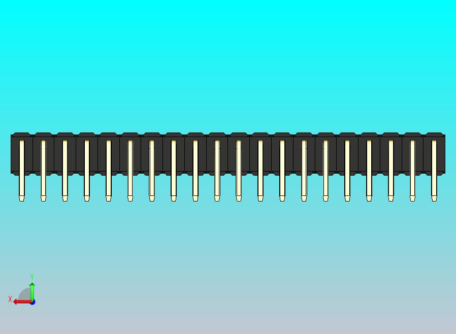 DS1022彩色排针 黑色 2x20p 100mil 类型D 版本1.0.zip