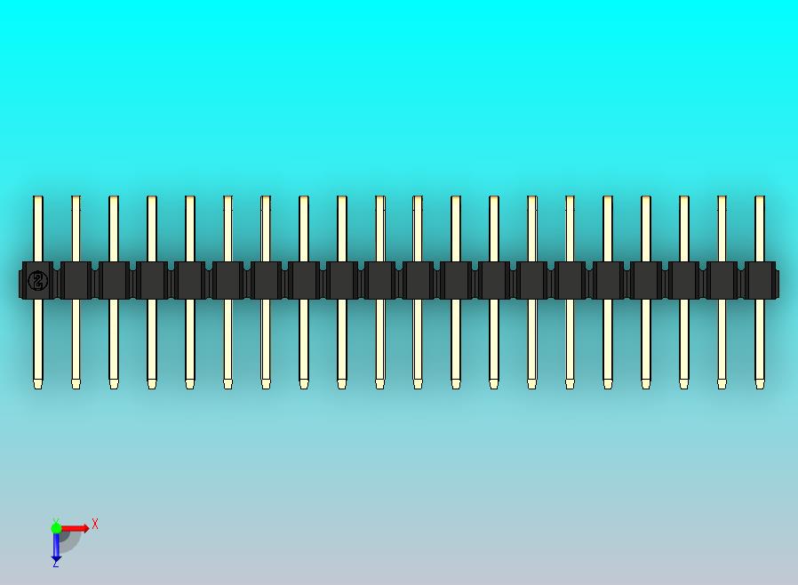 DS1022彩色排针 黑色 2x20p 100mil 类型D 版本1.0.zip