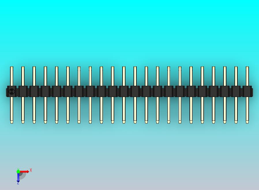 DS1022彩色排针 黑色 2x22p 100mil 类型D 版本1.0.zip