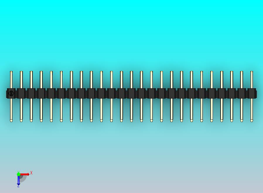 DS1022彩色排针 黑色 2x25p 100mil 类型D 版本1.0.zip