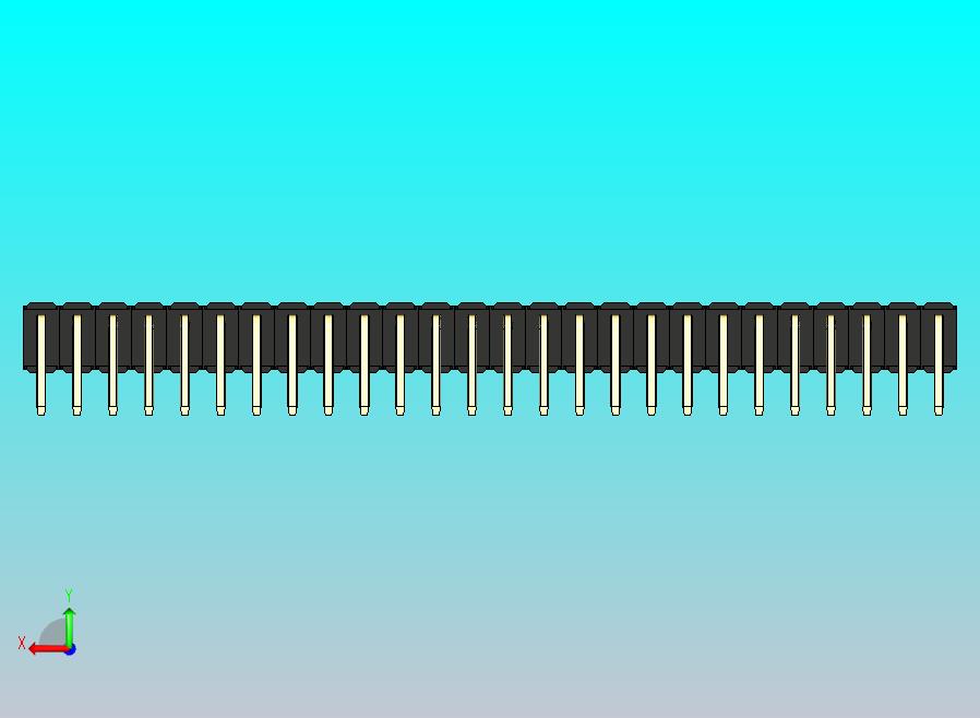 DS1022彩色排针 黑色 2x26p 100mil 类型D 版本1.0.zip