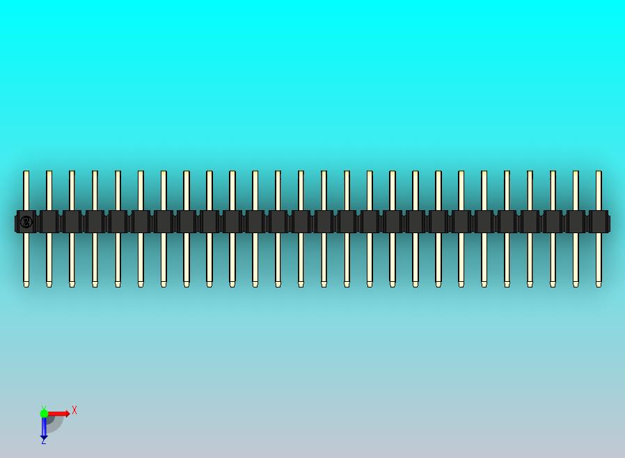 DS1022彩色排针 黑色 2x26p 100mil 类型D 版本1.0.zip