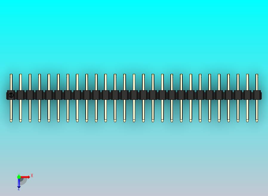 DS1022彩色排针 黑色 2x27p 100mil 类型D 版本1.0.zip
