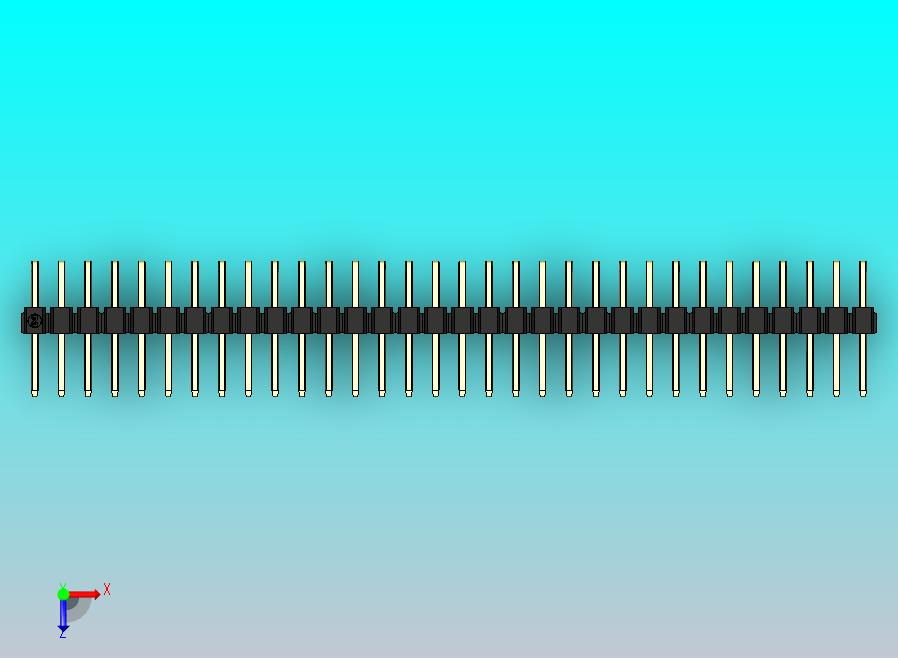 DS1022彩色排针 黑色 2x32p 100mil 类型D 版本1.0.zip