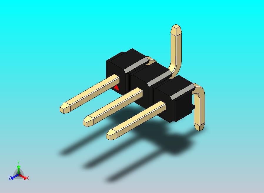 DS1022彩色排针 黑色 03p 100mil 类型 SMT R2 版本1.0.zip