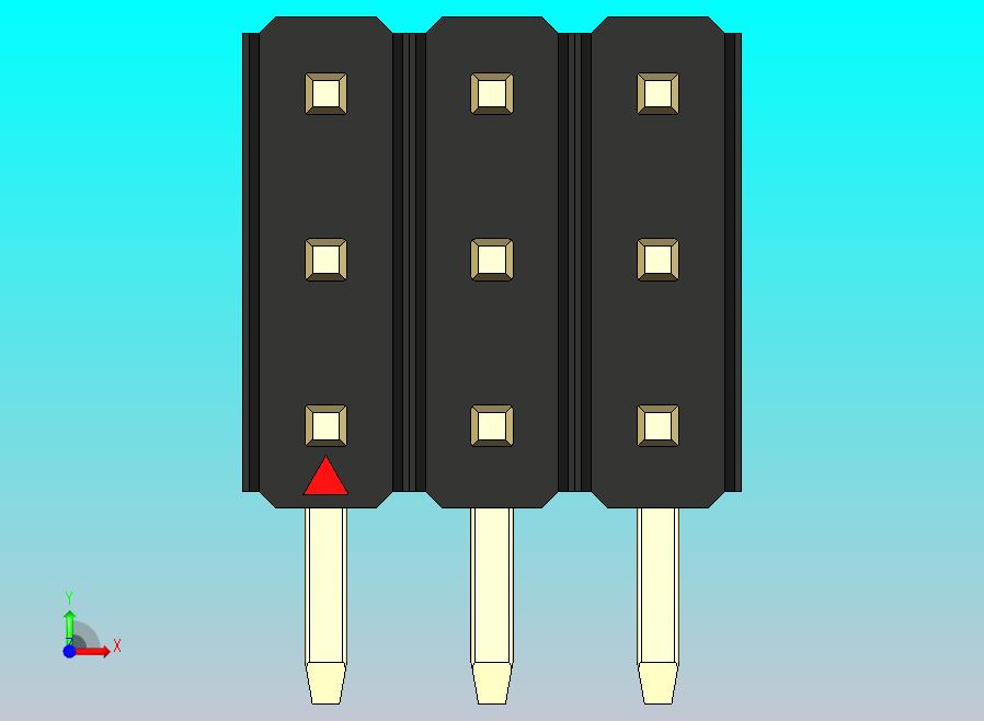 DS1022彩色排针 黑色 3x03p 100mil 类型D 版本1.0.zip