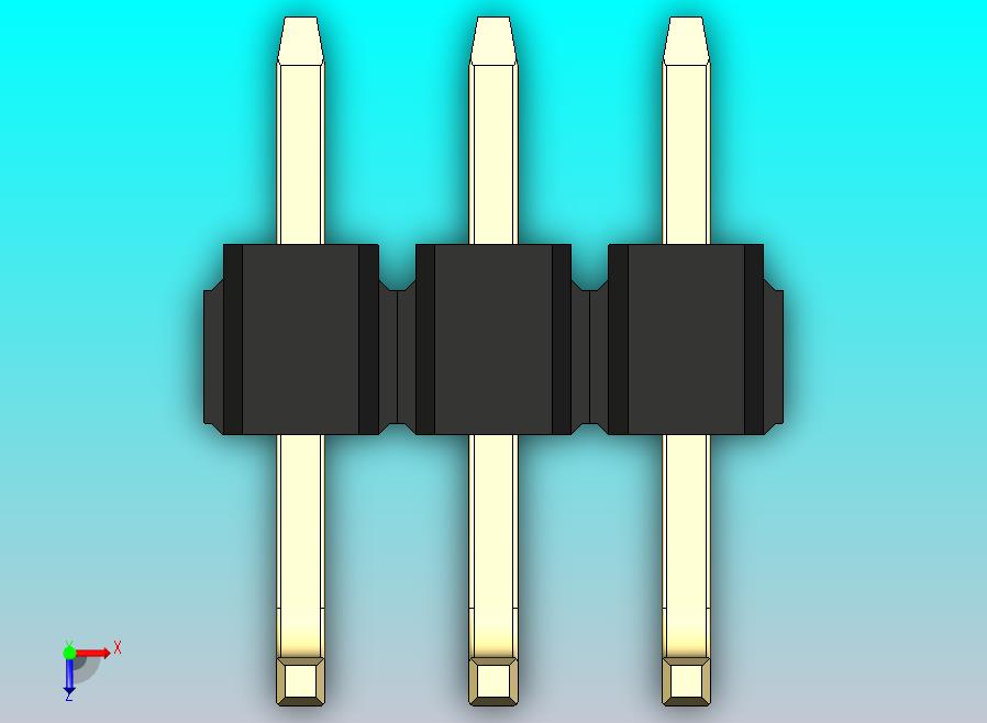 DS1022彩色排针 黑色 03p 100mil 类型U 版本1.0.zip
