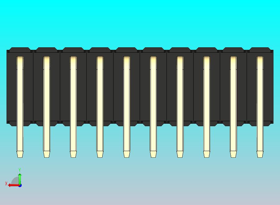DS1022彩色排针 黑色 3x10p 100mil 类型D 版本1.0.zip