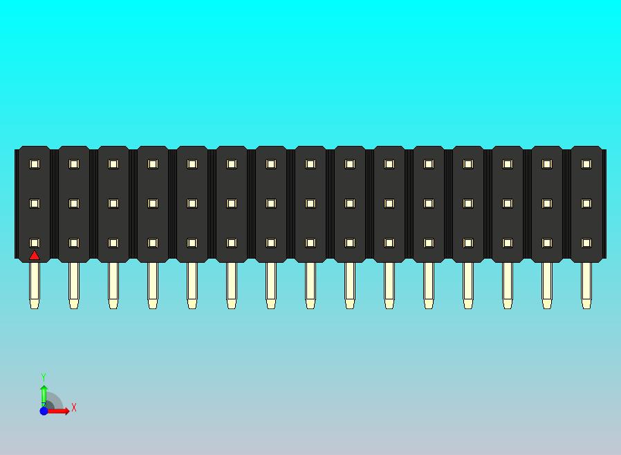 DS1022彩色排针 黑色 3x15p 100mil 类型D 版本1.0.zip