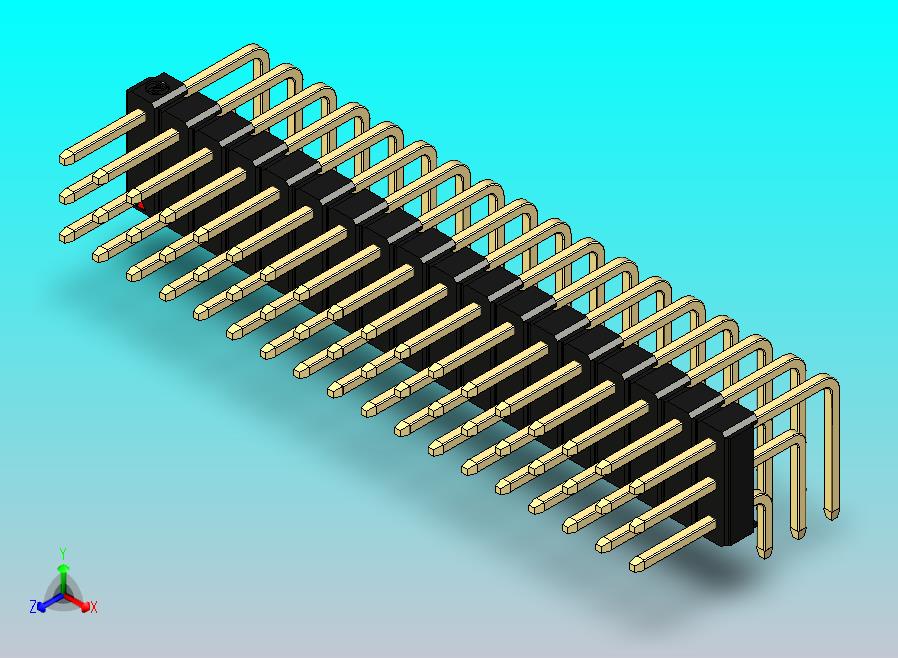 DS1022彩色排针 黑色 3x18p 100mil 类型D 版本1.0.zip