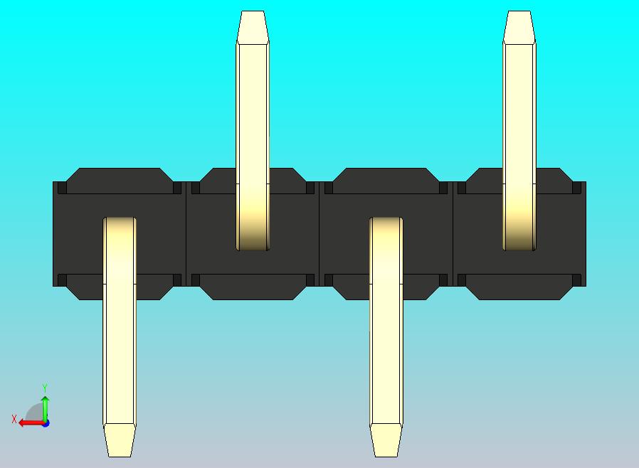 DS1022彩色排针 黑色 04p 100mil 类型 SMT R1 版本1.0.zip