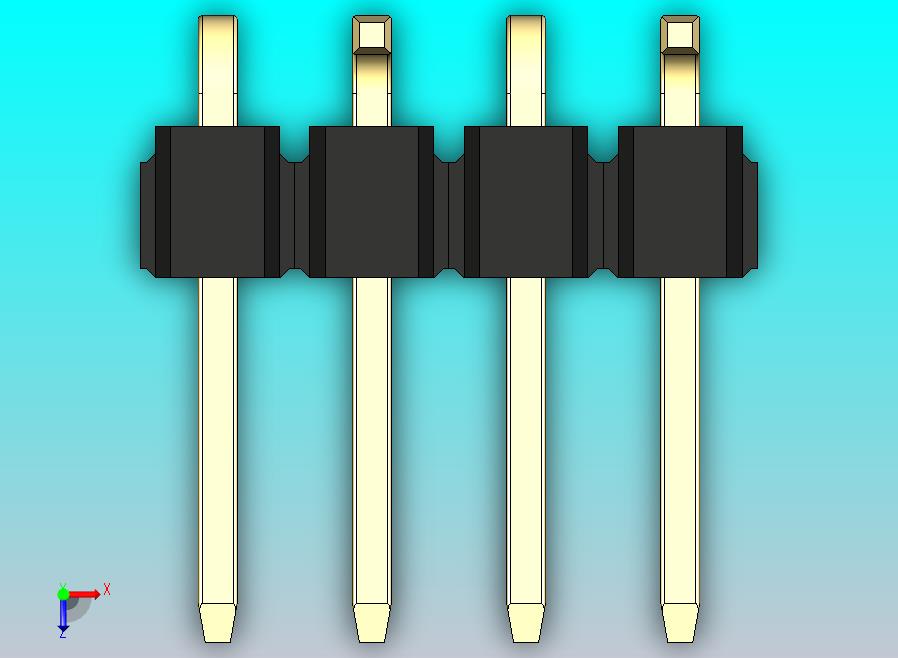DS1022彩色排针 黑色 04p 100mil 类型 SMT R2 版本1.0.zip