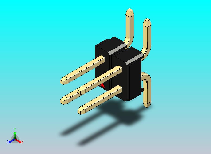 DS1022彩色排针 黑色 04p 100mil 类型SMT 版本1.0.zip
