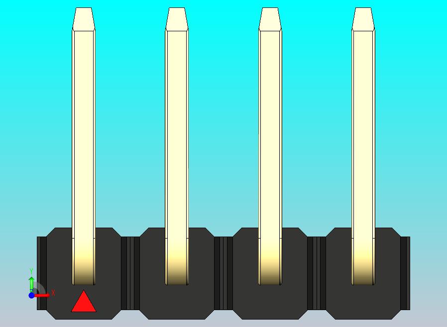 DS1022彩色排针 黑色 04p 100mil 类型U 版本1.0.zip