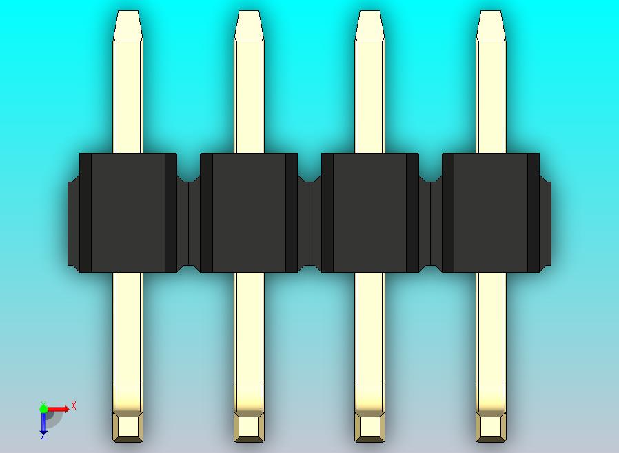 DS1022彩色排针 黑色 04p 100mil 类型U 版本1.0.zip