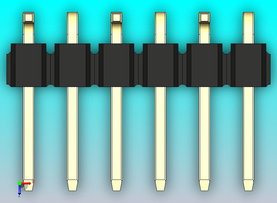 DS1022彩色排针 黑色 06P 100mil 类型 SMT R1 版本1.0.zip