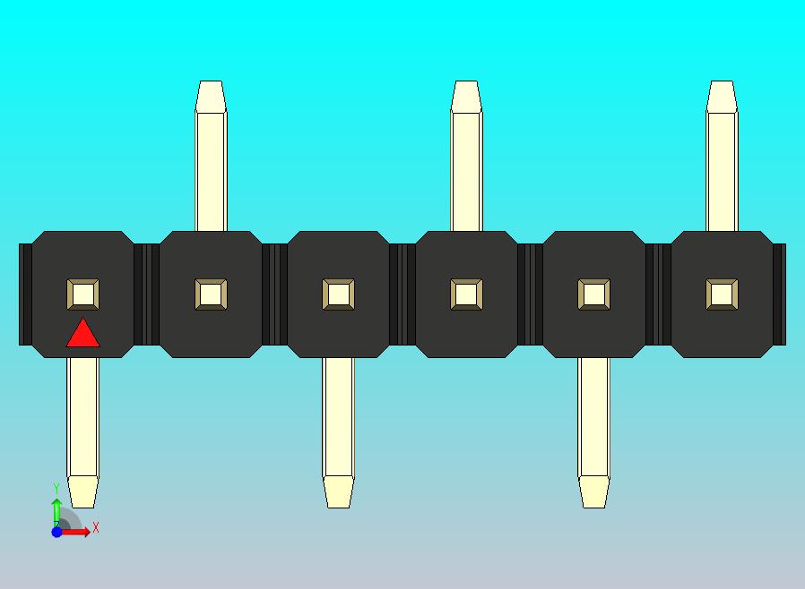 DS1022彩色排针 黑色 06P 100mil 类型 SMT R2 版本1.0.zip