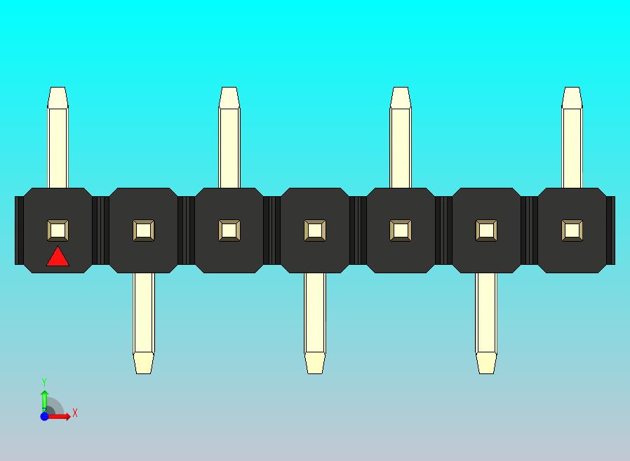 DS1022彩色排针 黑色 07P 100mil 类型 SMT R1 版本1.0.zip