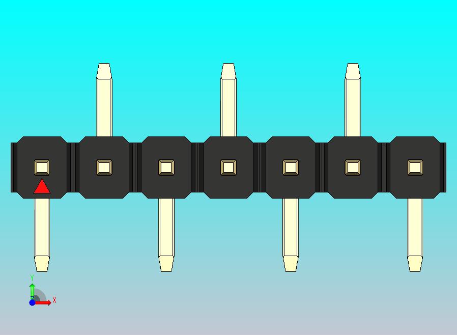 DS1022彩色排针 黑色 07P 100mil 类型 SMT R2 版本1.0.zip