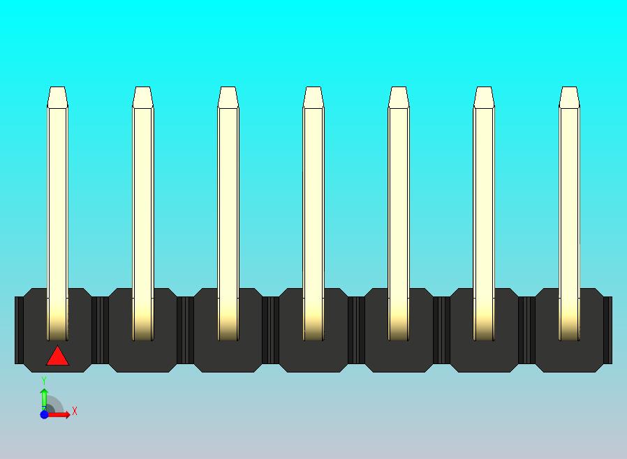 DS1022彩色排针 黑色 07P 100mil 类型U 版本1.0.zip