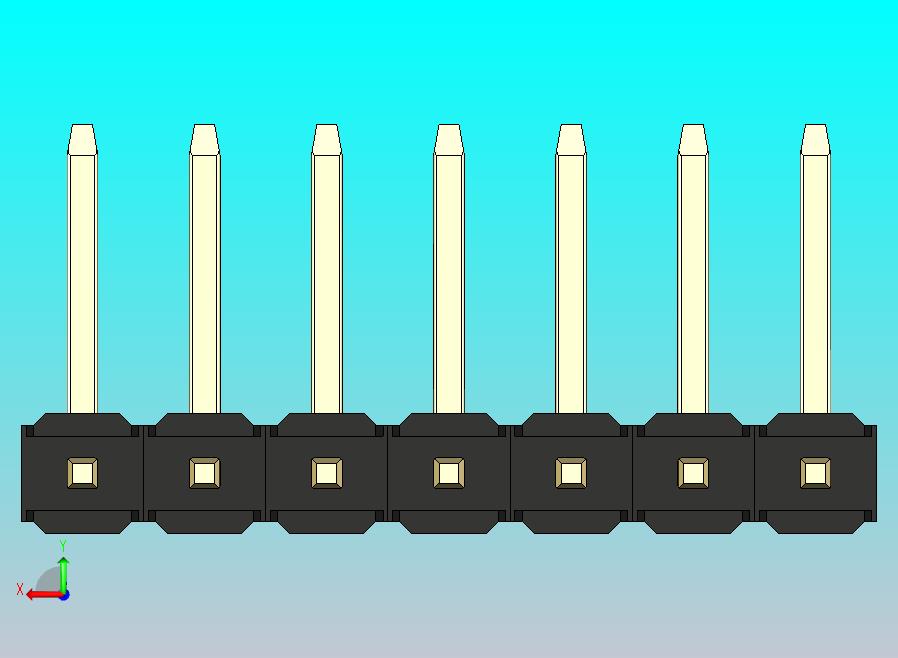 DS1022彩色排针 黑色 07P 100mil 类型U 版本1.0.zip