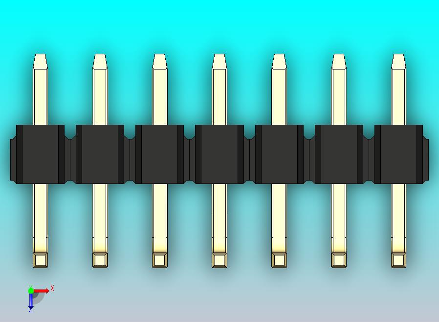 DS1022彩色排针 黑色 07P 100mil 类型U 版本1.0.zip