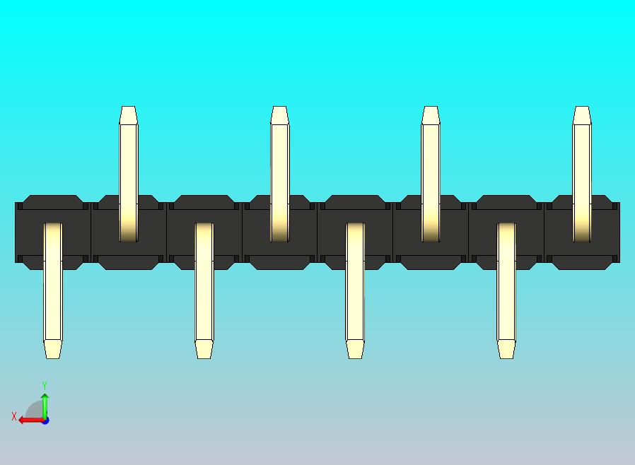DS1022彩色排针 黑色 08P 100mil 类型 SMT R1 版本1.0.zip