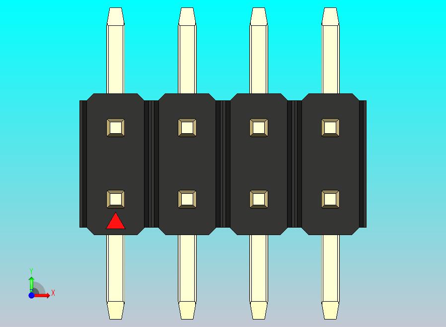 DS1022彩色排针 黑色 08P 100密尔 SMT 类型 rev1.0.zip
