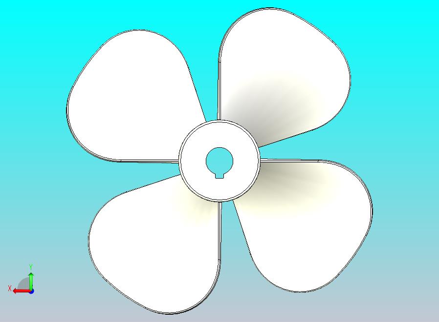 2.5吨浮桥的螺旋桨300 х 280 320 х 320