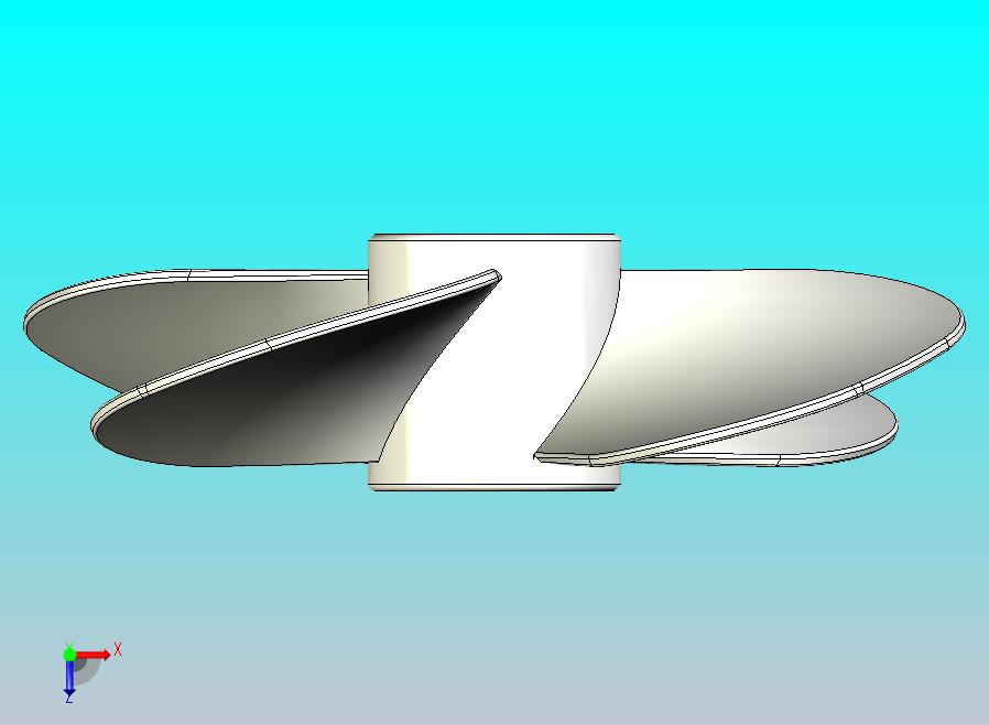 2.5吨浮桥的螺旋桨300 х 280 320 х 320