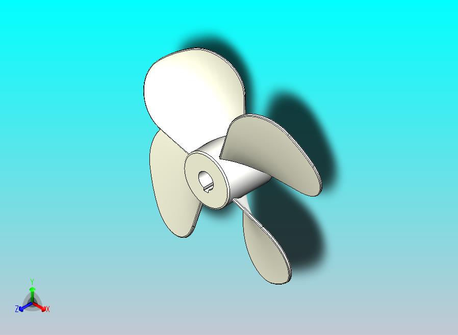 2.5吨浮桥的螺旋桨300 х 280 320 х 320