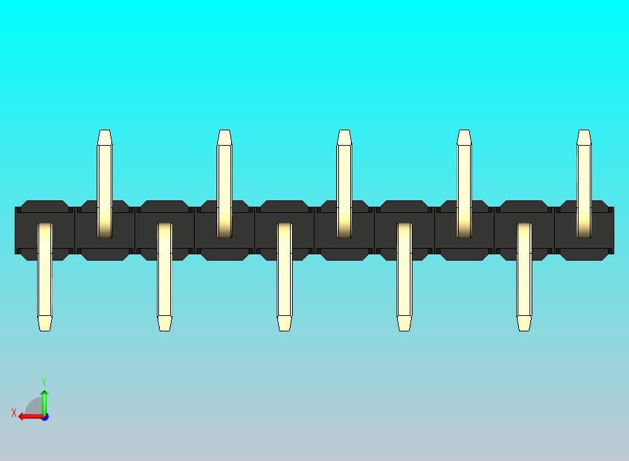 DS1022彩色排针 黑色 10p 100mil 类型 SMT R1 版本1.0.zip