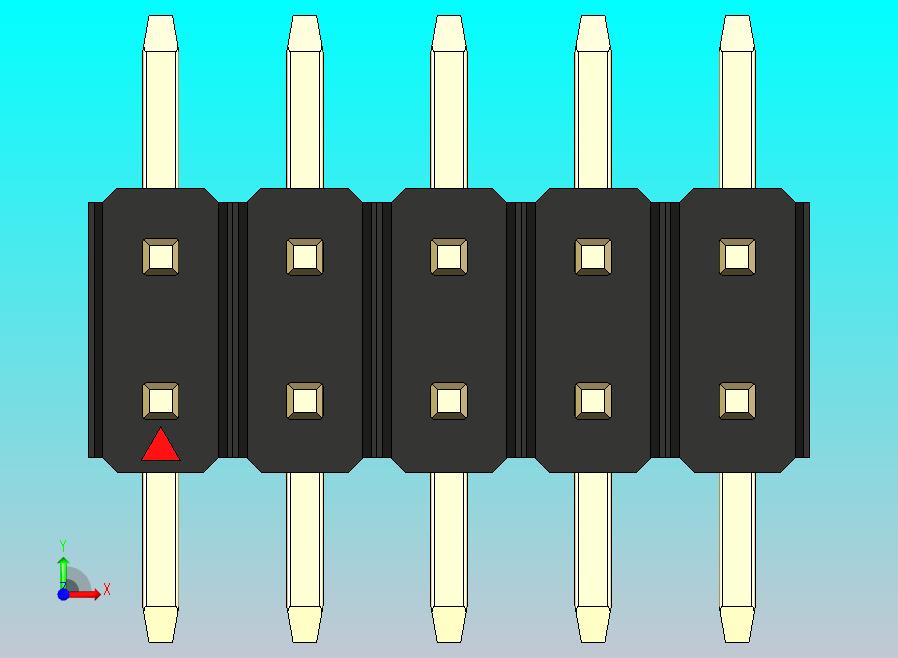 DS1022彩色排针 黑色 10P 100mil 类型SMT 版本1.0.zip